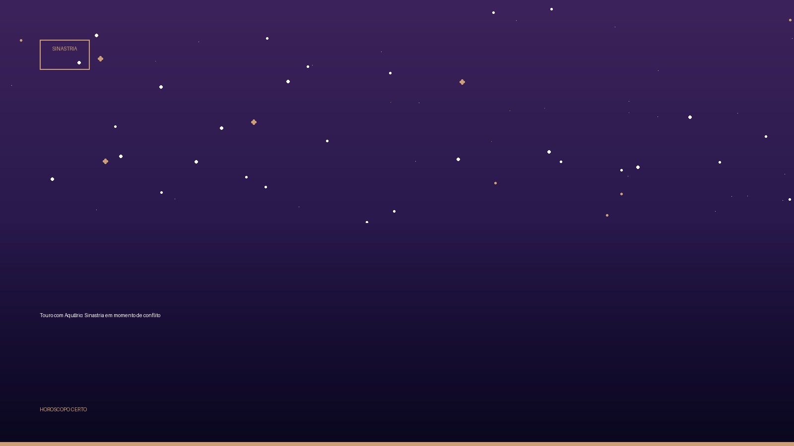Touro com Aquário: Sinastria em momento de conflito — Sinastria no Horoscopo Certo