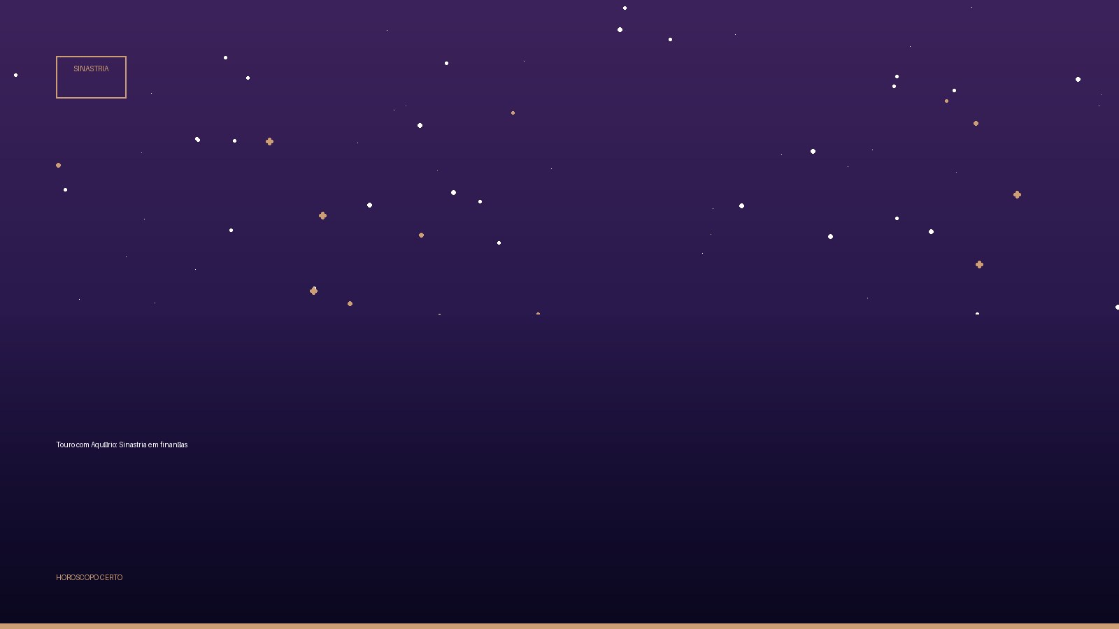 Touro com Aquário: Sinastria em finanças — Sinastria no Horoscopo Certo