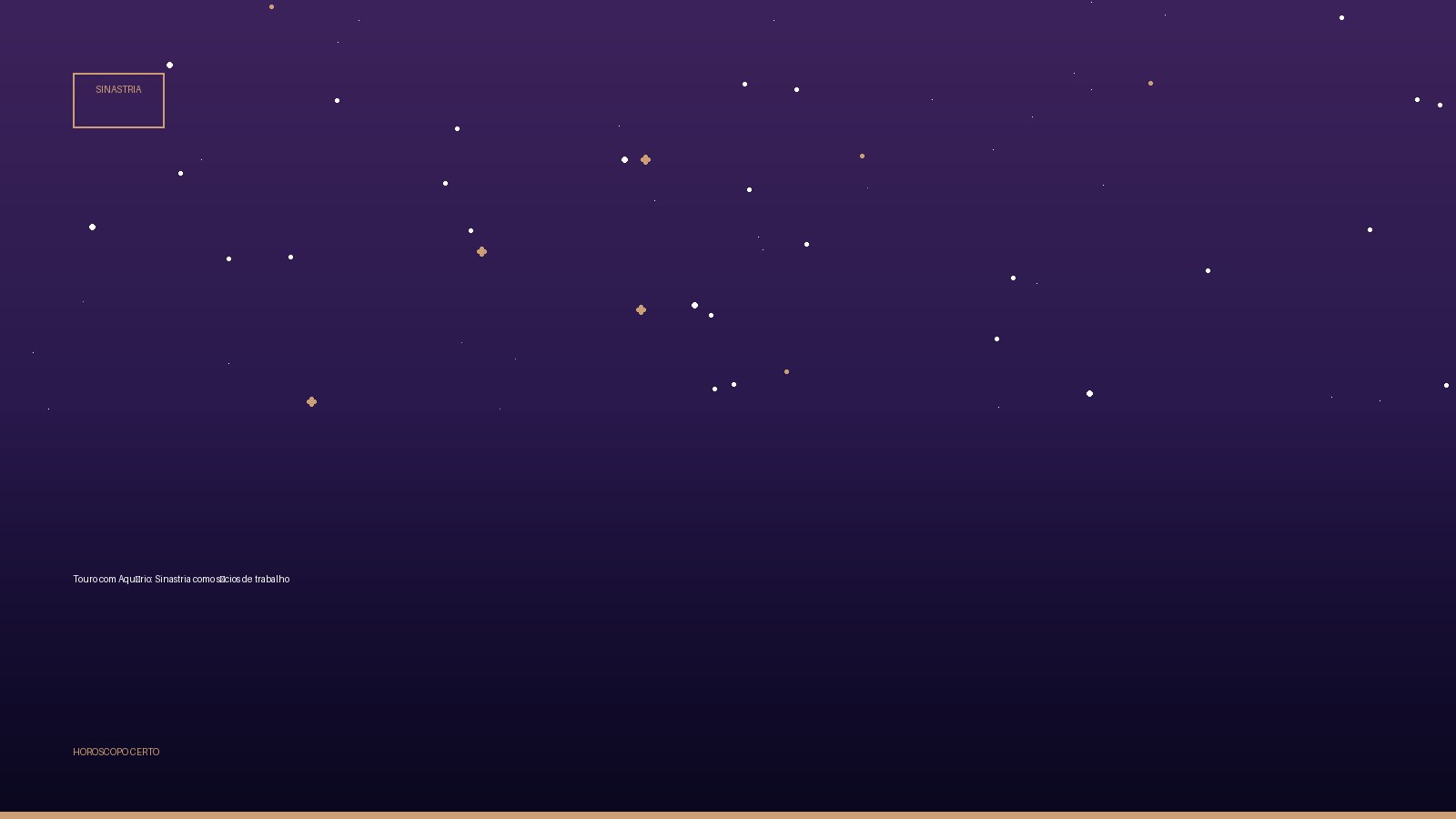 Touro com Aquário: Sinastria como sócios de trabalho — Sinastria no Horoscopo Certo