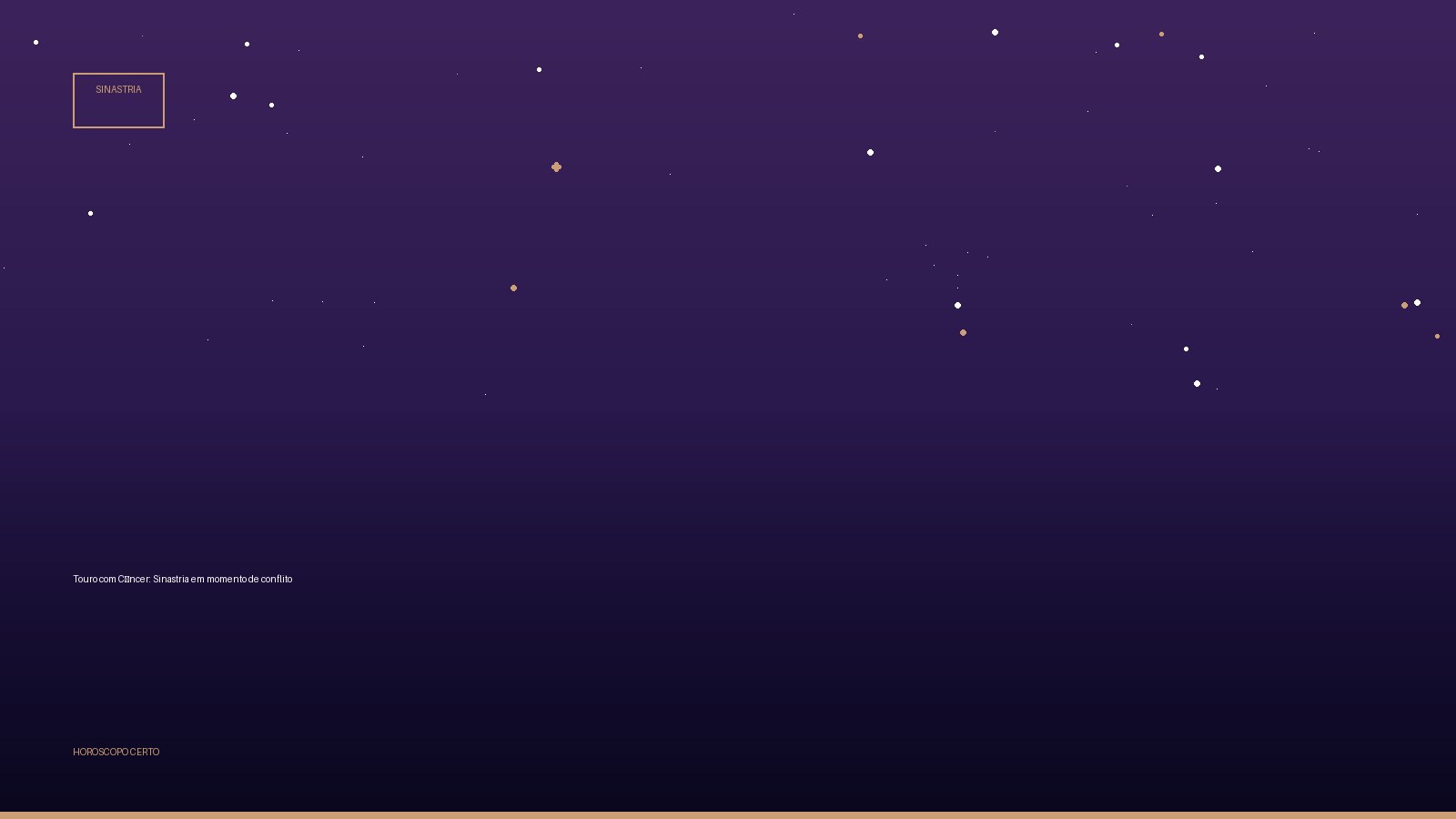 Touro com Câncer: Sinastria em momento de conflito — Sinastria no Horoscopo Certo