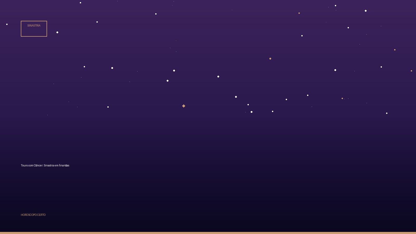 Touro com Câncer: Sinastria em finanças — Sinastria no Horoscopo Certo