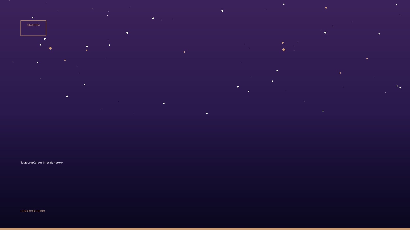 Touro com Câncer: Sinastria no sexo — Sinastria no Horoscopo Certo