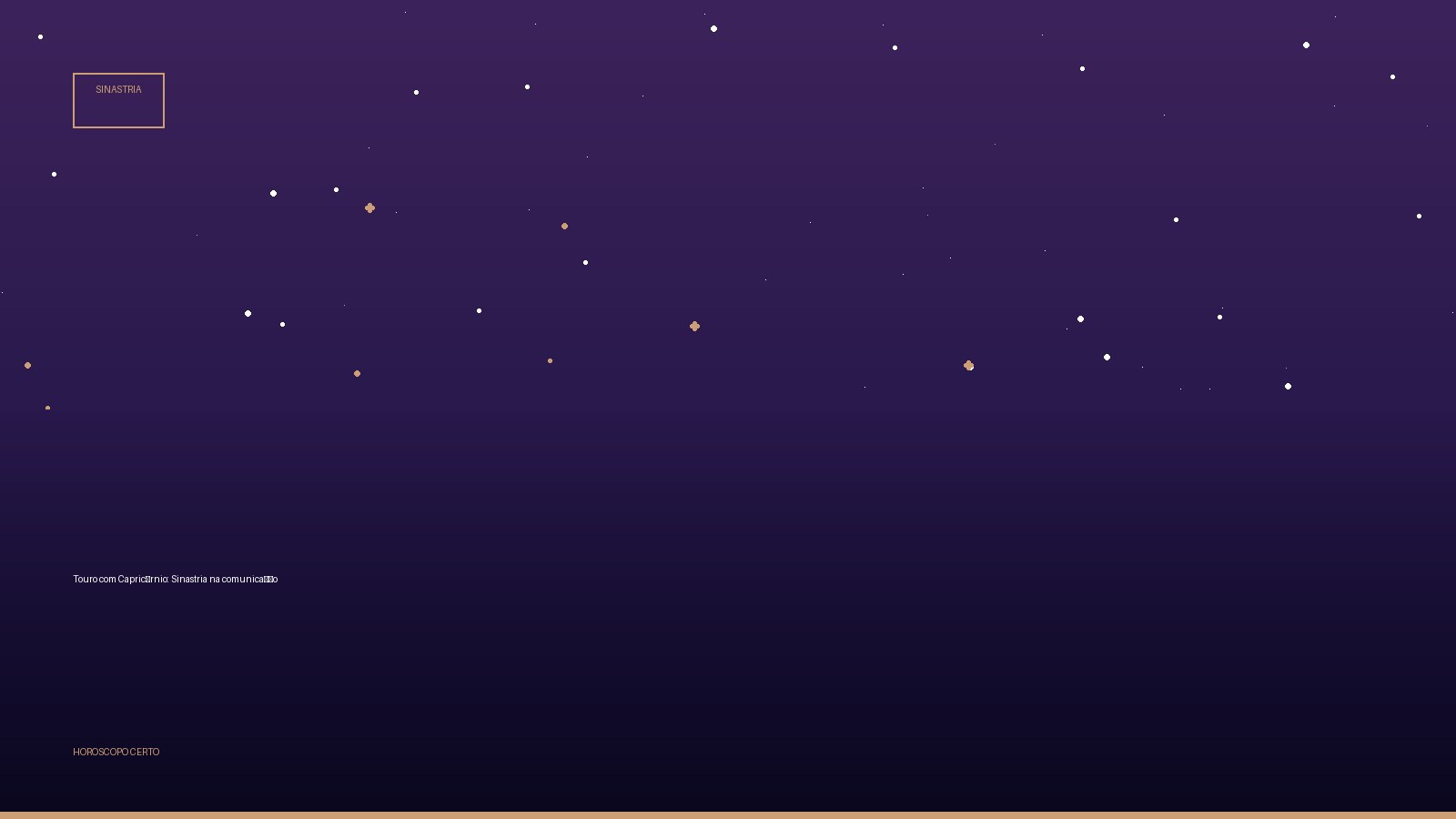 Touro com Capricórnio: Sinastria na comunicação — Sinastria no Horoscopo Certo