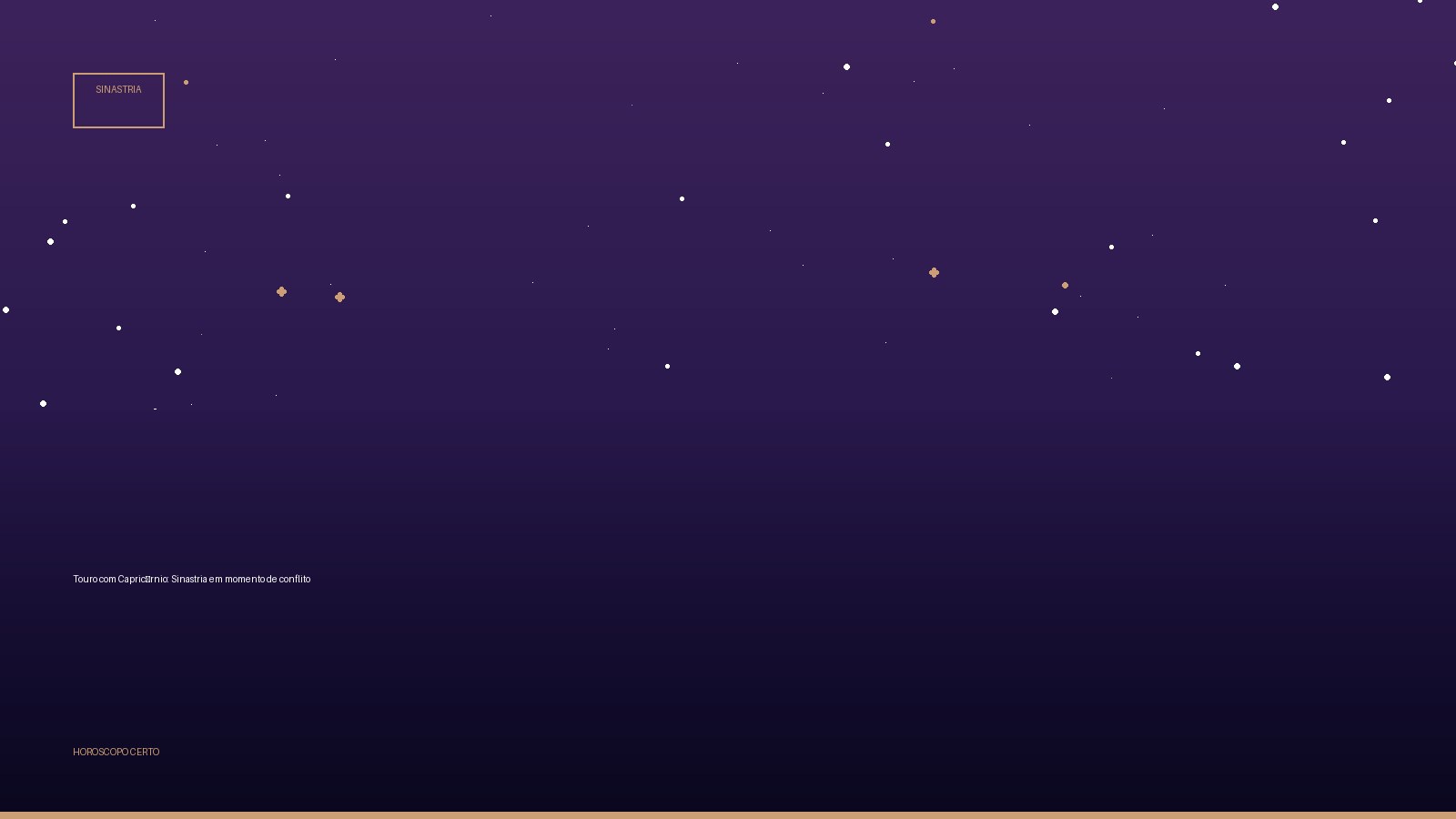 Touro com Capricórnio: Sinastria em momento de conflito — Sinastria no Horoscopo Certo