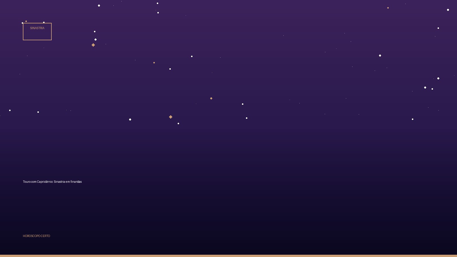 Touro com Capricórnio: Sinastria em finanças — Sinastria no Horoscopo Certo