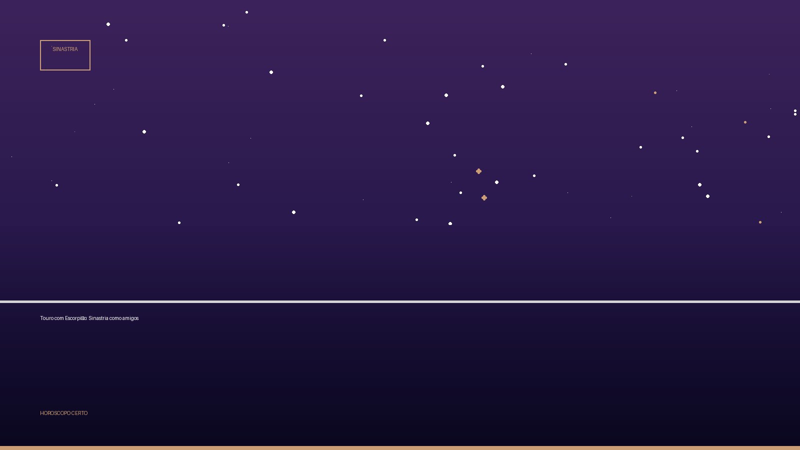 Touro com Escorpião: Sinastria como amigos — Sinastria no Horoscopo Certo