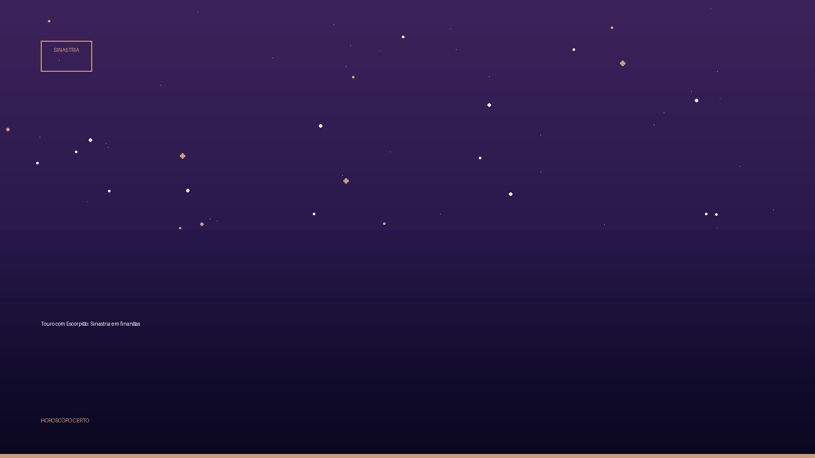 Touro com Escorpião: Sinastria em finanças — Sinastria no Horoscopo Certo