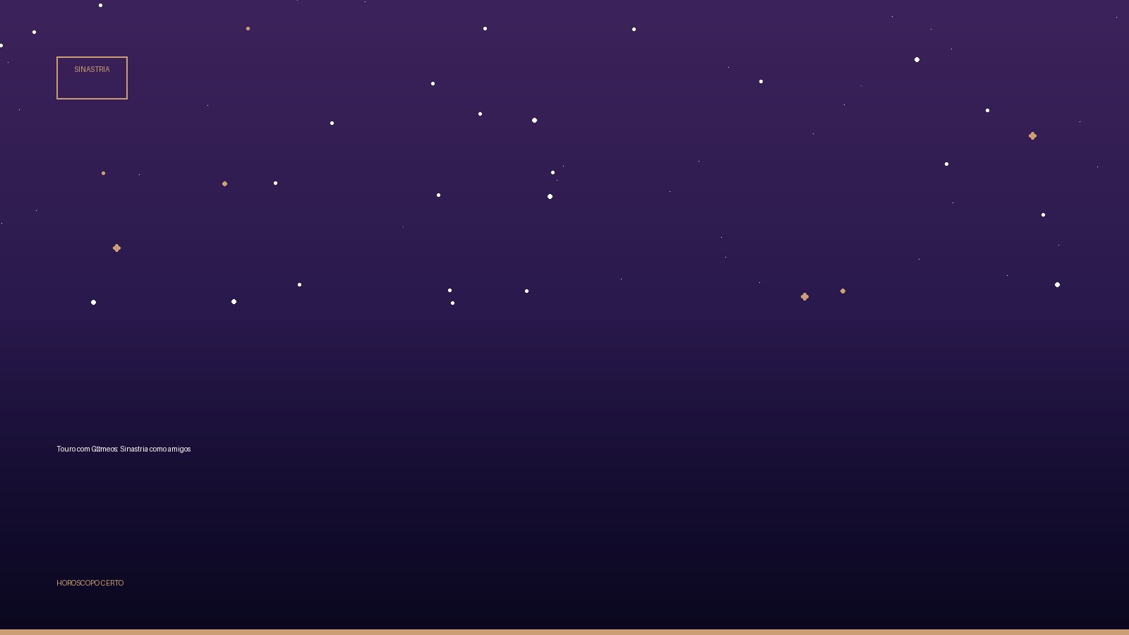 Touro com Gêmeos: Sinastria como amigos — Sinastria no Horoscopo Certo