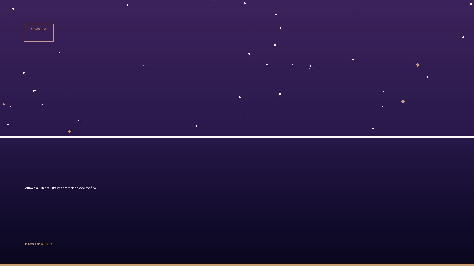 Touro com Gêmeos: Sinastria em momento de conflito — Sinastria no Horoscopo Certo