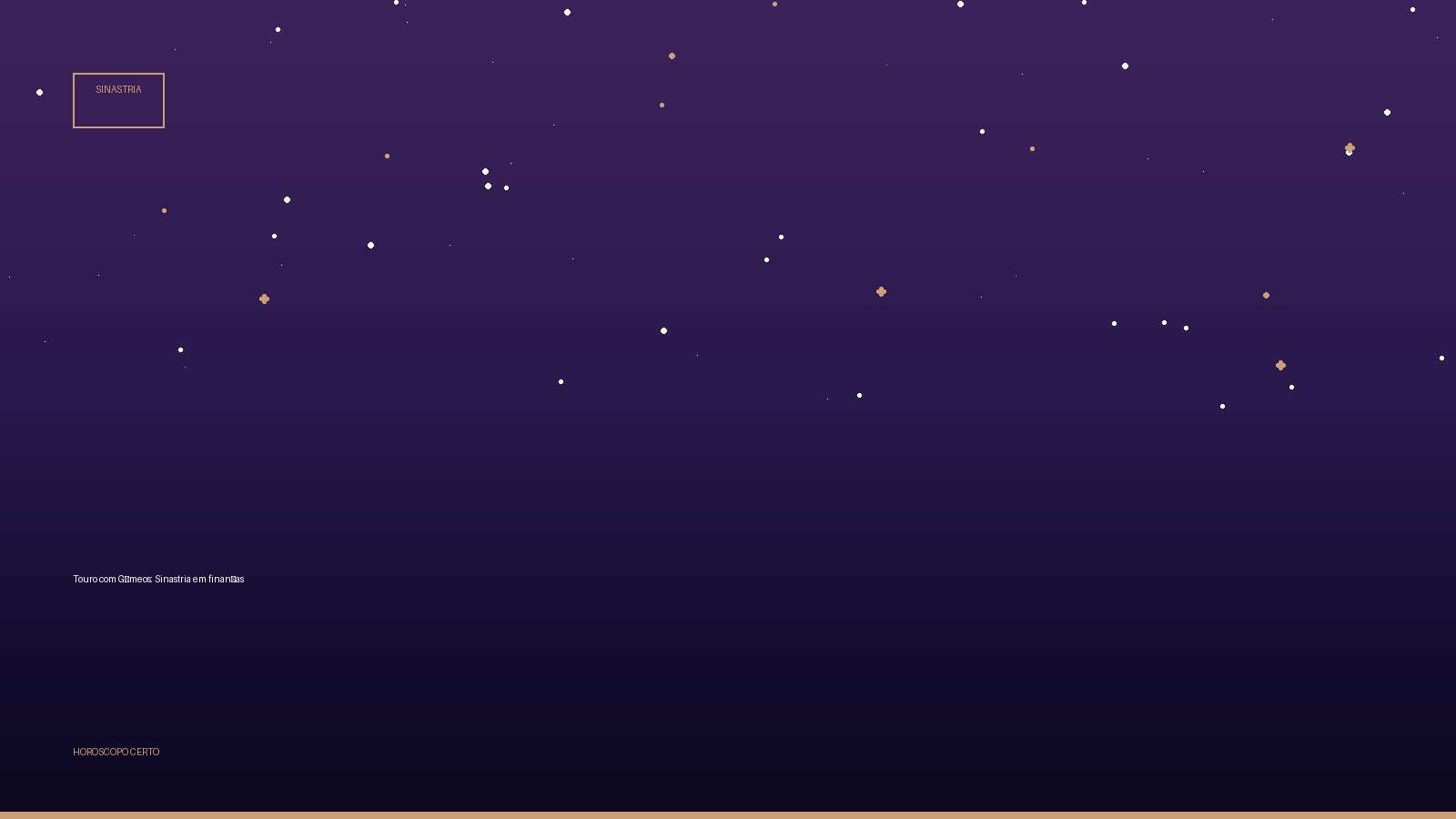 Touro com Gêmeos: Sinastria em finanças — Sinastria no Horoscopo Certo