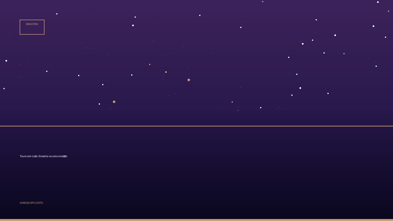 Touro com Leão: Sinastria na comunicação — Sinastria no Horoscopo Certo