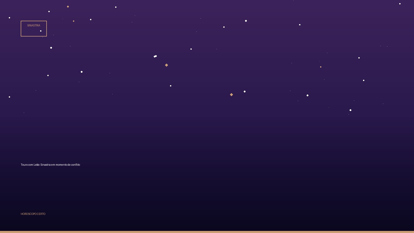 Touro com Leão: Sinastria em momento de conflito — Sinastria no Horoscopo Certo