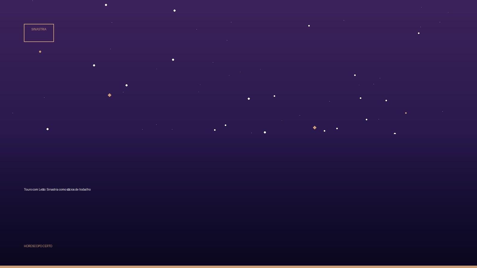Touro com Leão: Sinastria como sócios de trabalho — Sinastria no Horoscopo Certo