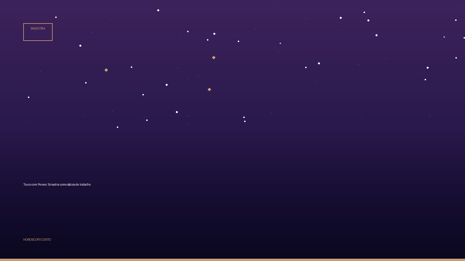 Touro com Peixes: Sinastria como sócios de trabalho — Sinastria no Horoscopo Certo