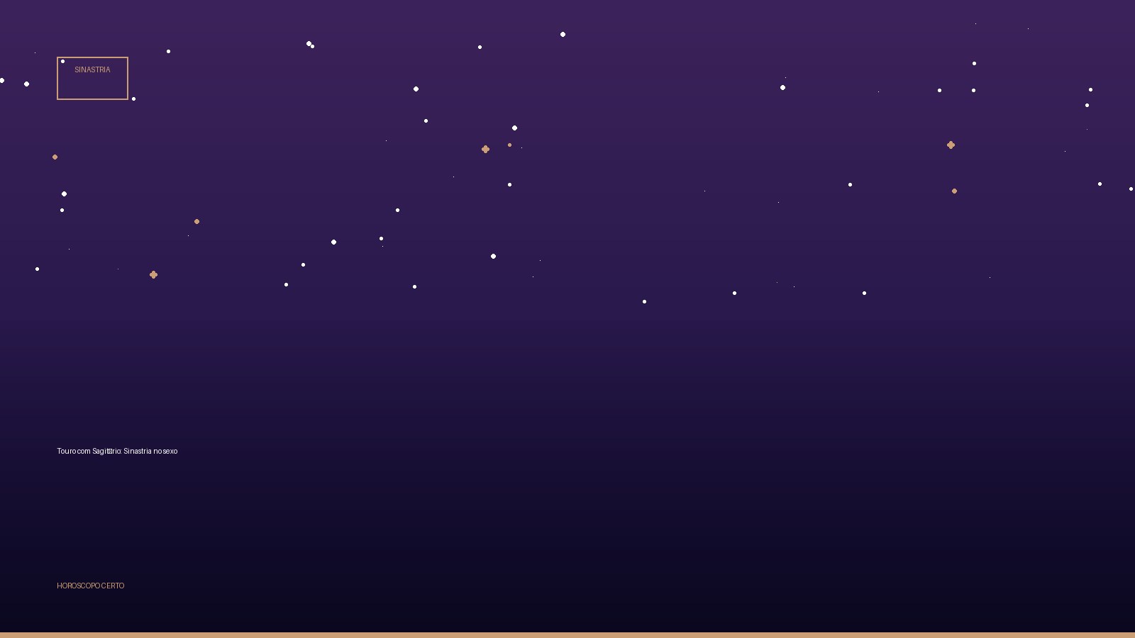 Touro com Sagitário: Sinastria no sexo — Sinastria no Horoscopo Certo