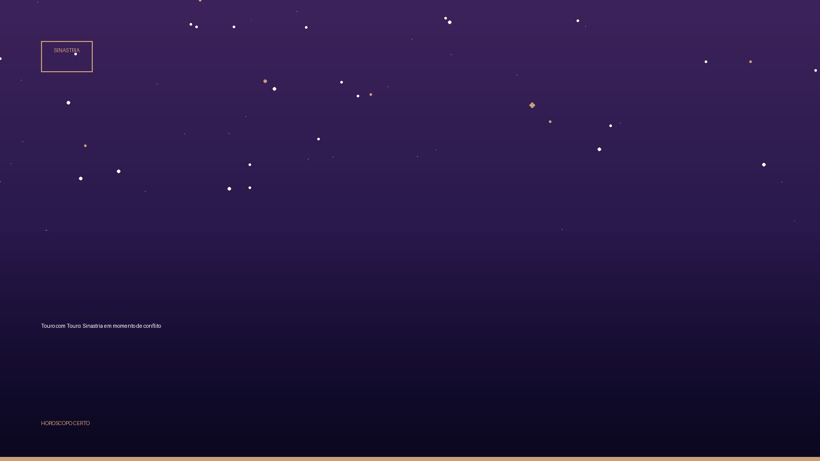 Touro com Touro: Sinastria em momento de conflito — Sinastria no Horoscopo Certo