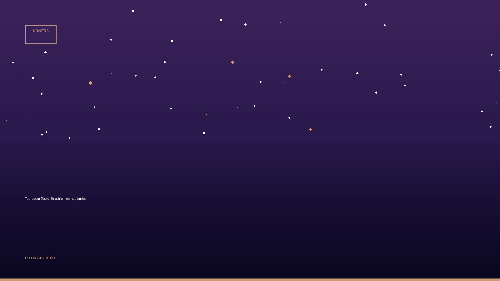 Touro com Touro: Sinastria morando juntos — Sinastria no Horoscopo Certo