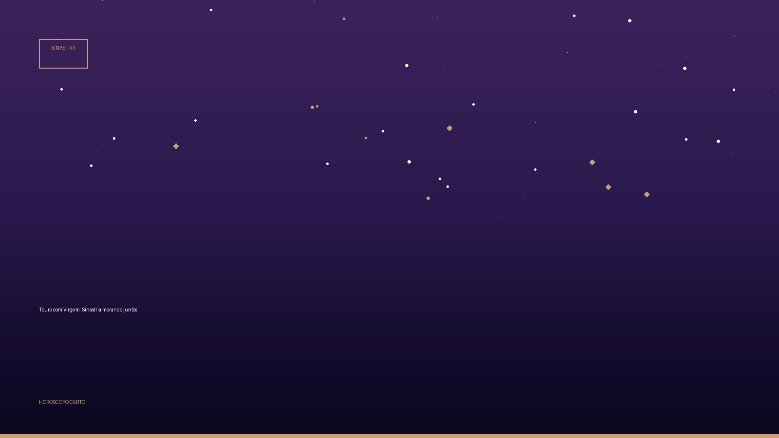 Touro com Virgem: Sinastria morando juntos — Sinastria no Horoscopo Certo