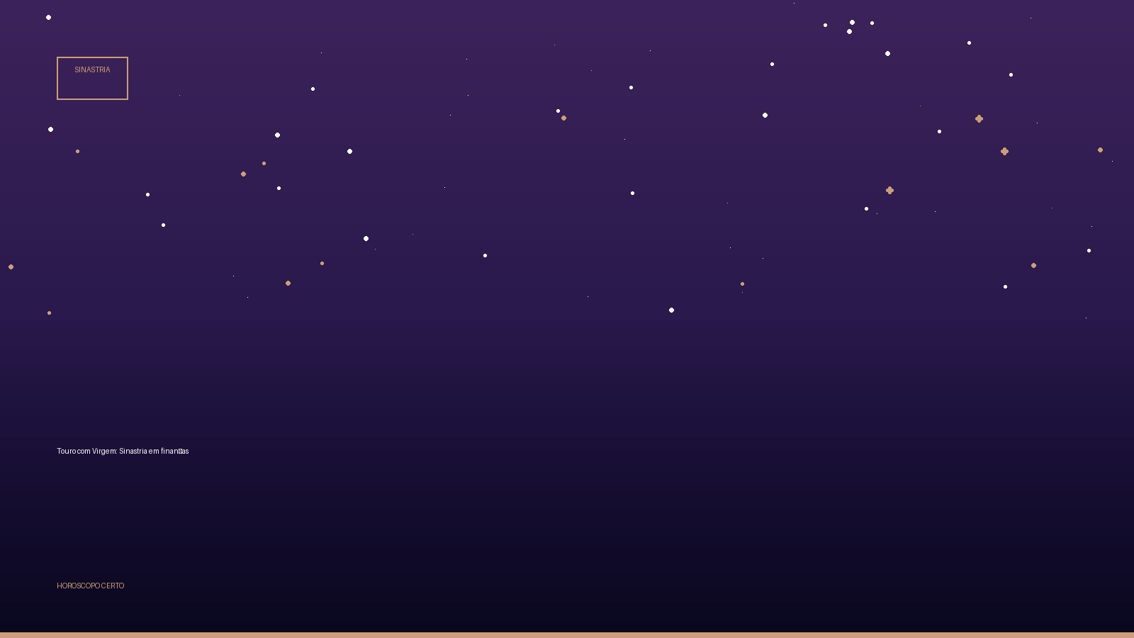 Touro com Virgem: Sinastria em finanças — Sinastria no Horoscopo Certo
