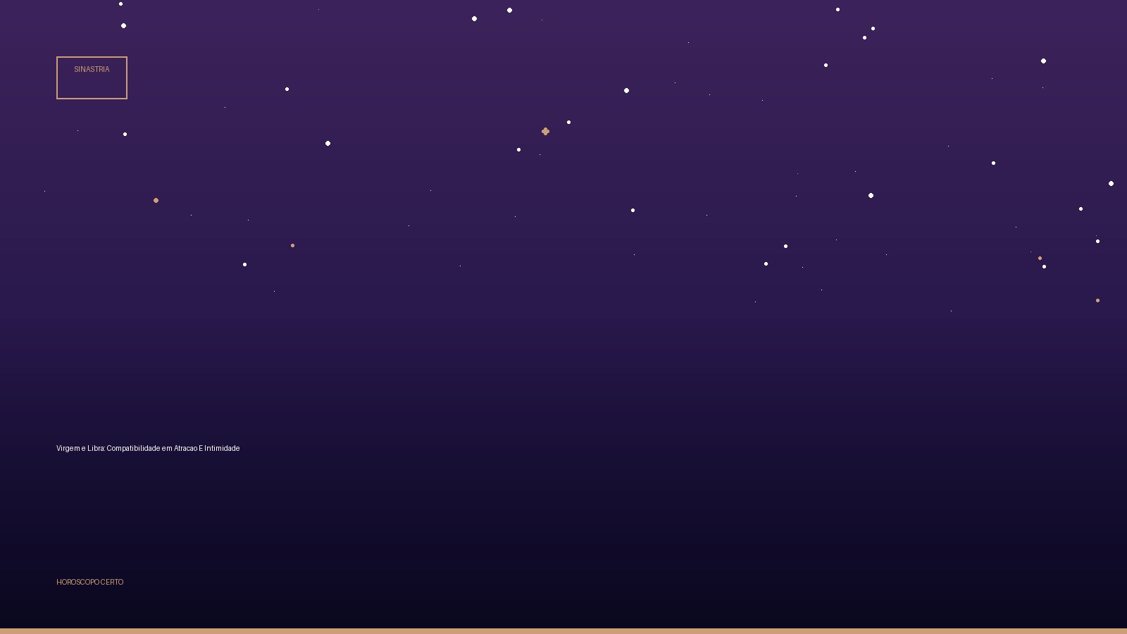 Virgem e Libra: Compatibilidade em Atracao E Intimidade — Sinastria no Horoscopo Certo