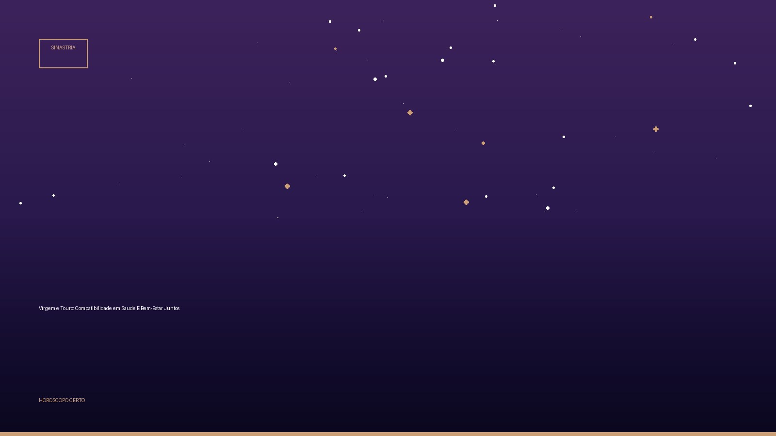 Virgem e Touro: Compatibilidade em Saude E Bem-Estar Juntos — Sinastria no Horoscopo Certo