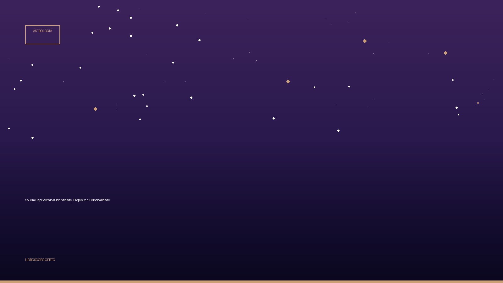 Sol em Capricórnio ♑: Identidade, Propósito e Personalidade — Astrologia no Horoscopo Certo