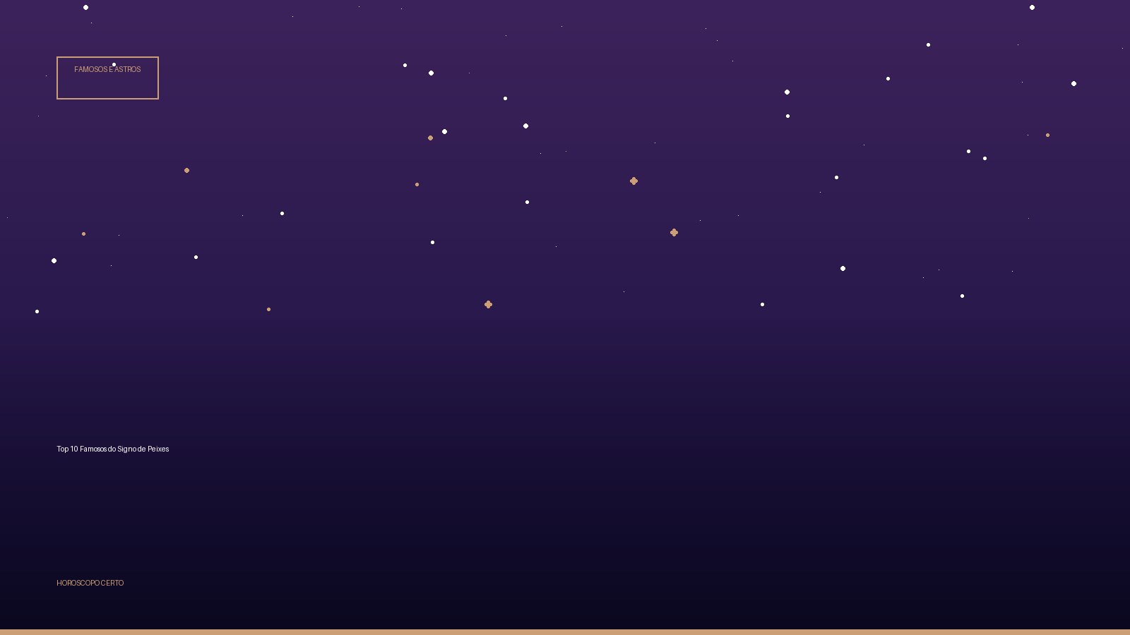 Top 10 Famosos do Signo de Peixes — Famosos e Astros no Horoscopo Certo