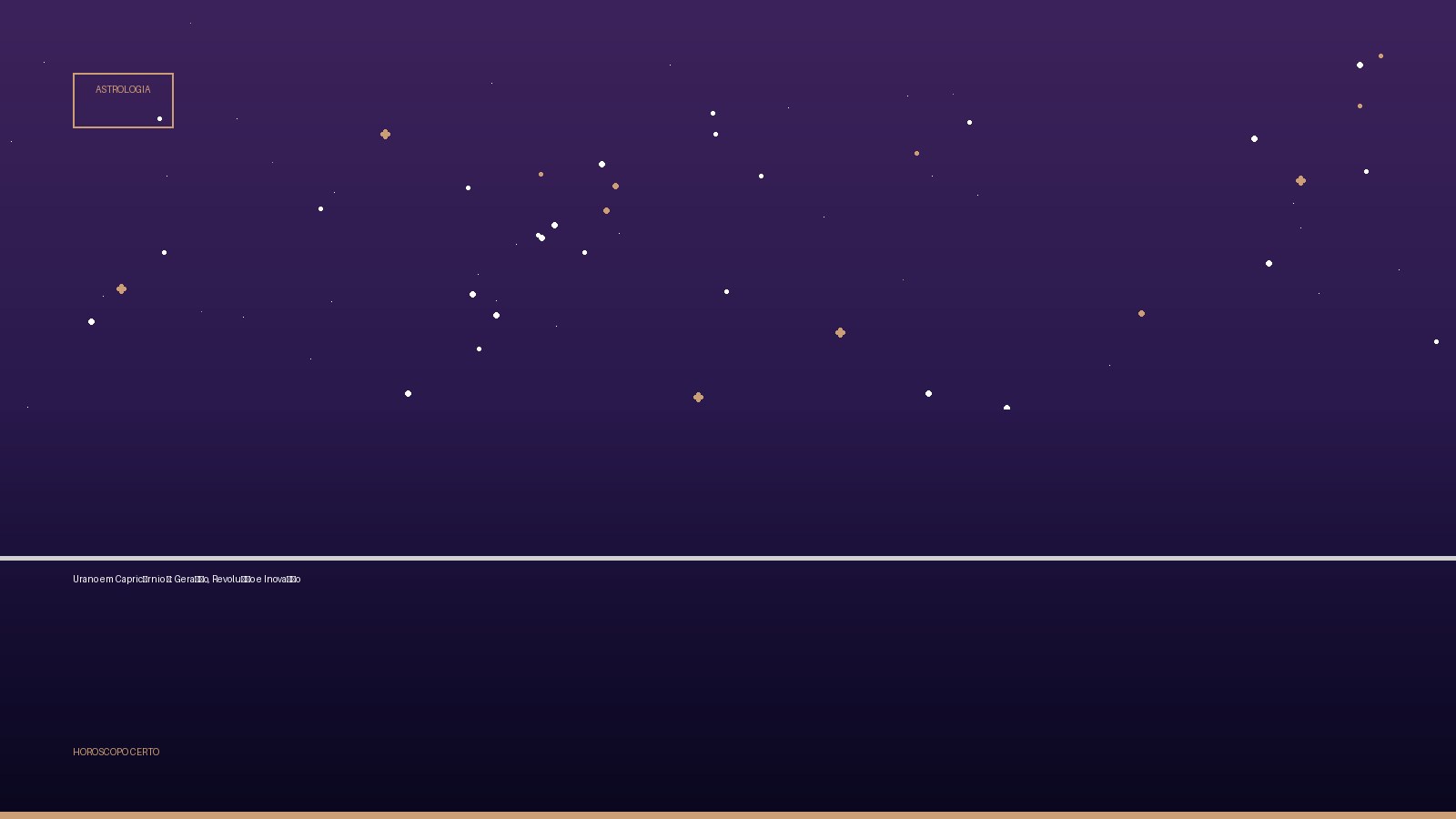 Urano em Capricórnio ♑: Geração, Revolução e Inovação — Astrologia no Horoscopo Certo