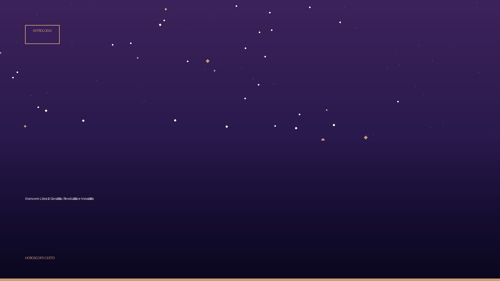 Urano em Libra ♎: Geração, Revolução e Inovação — Astrologia no Horoscopo Certo