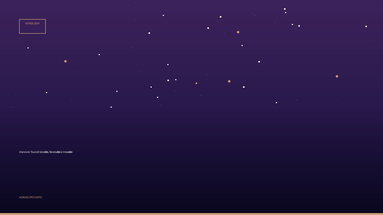 Urano em Touro ♉: Geração, Revolução e Inovação — Astrologia no Horoscopo Certo