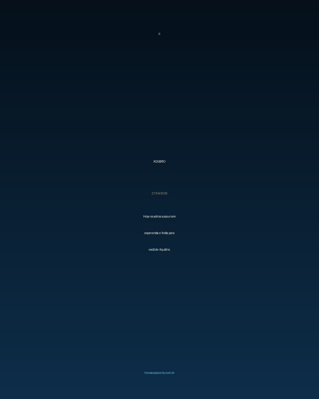 Wallpaper de Aquário