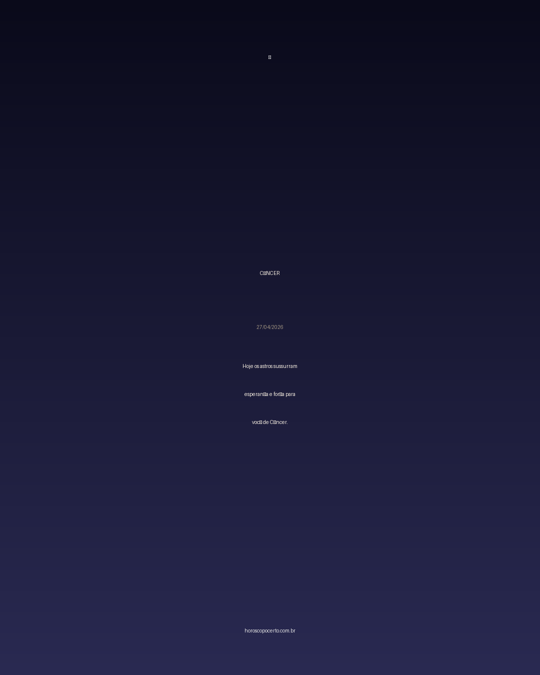 Wallpaper de Câncer